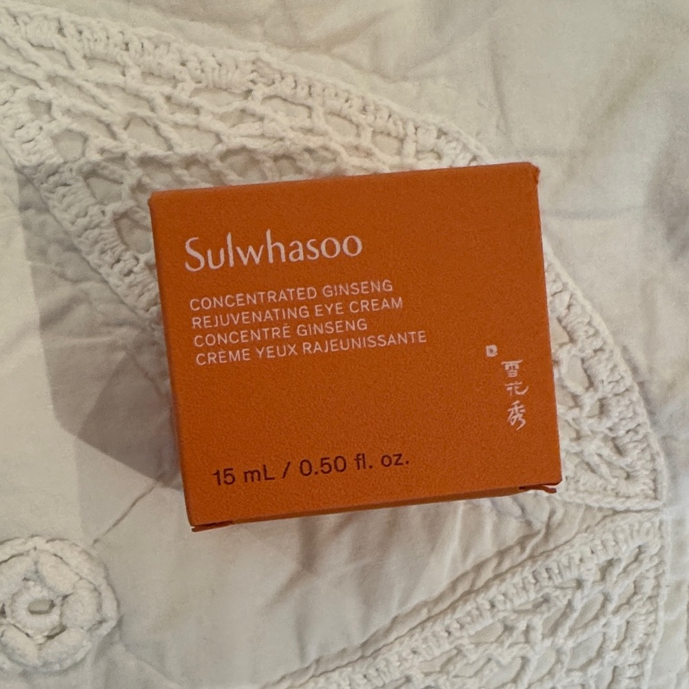 Sulwhasoo Concentrated Ginseng Rejuvenating Eye Cream 15ml brand new